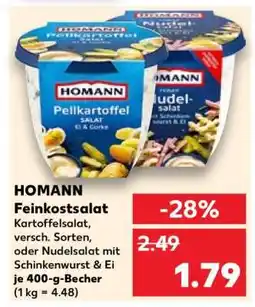 Kaufland HOMANN Feinkostsalat Angebot