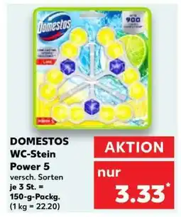 Kaufland DOMESTOS WC-Stein Power 5 Angebot