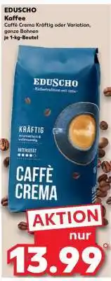 Kaufland Eduscho Kaffee Angebot