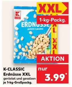 Kaufland K-CLASSIC Erdnüsse XXL Angebot