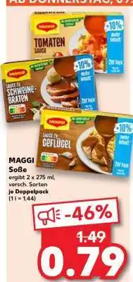 Kaufland MAGGI Soße Angebot