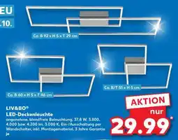 Kaufland LIV&BO LED-Deckenleuchte Angebot