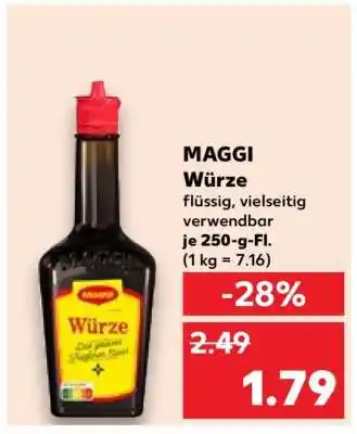 Kaufland MAGGI Würze Angebot