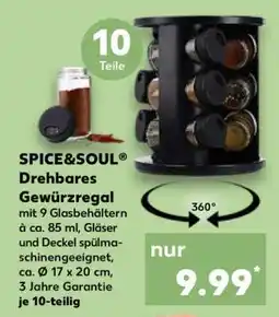 Kaufland SPICE&SOUL Drehbares Gewürzregal Angebot