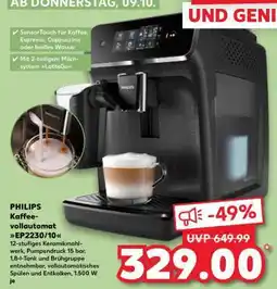 Kaufland PHILIPS Kaffee-vollautomat EP2230/10 Angebot