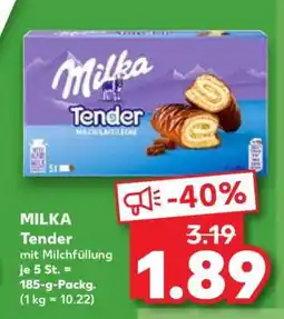 Kaufland MILKA Tender Angebot