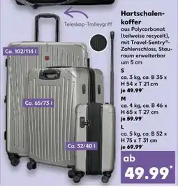 Kaufland Hartschalenkoffer Angebot