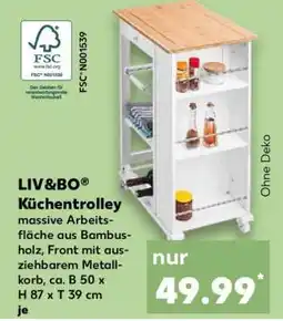 Kaufland LIV&BO Küchentrolley Angebot