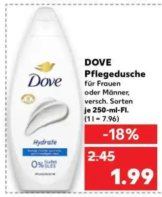 Kaufland DOVE Pflegedusche Angebot