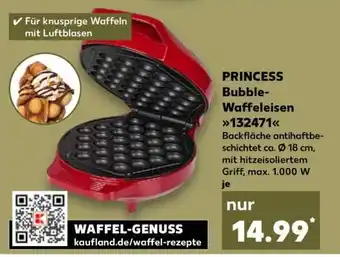 Kaufland PRINCESS Bubble-Waffeleisen 132471 Angebot