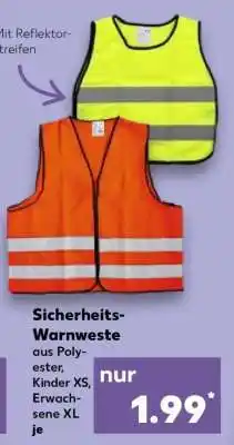 Kaufland Sicherheits-Warnweste Angebot