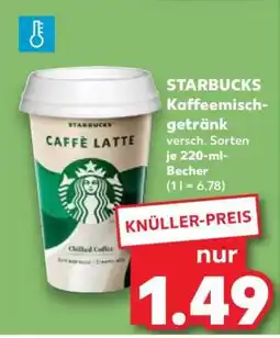 Kaufland STARBUCKS Kaffee­misch­getränk Angebot