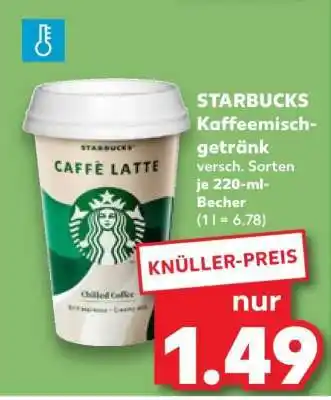 Kaufland STARBUCKS Kaffee­misch­getränk Angebot