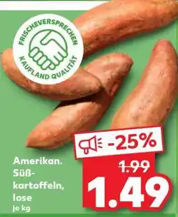 Kaufland Amerikan. Süßkartoffeln, lose Angebot