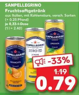 Kaufland SANPELLEGRINO Fruchtsaftgetränk Angebot