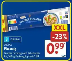 Aldi Süd Pizzateig Angebot