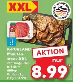 Kaufland K-PURLAND Minuten-steak XXL Angebot