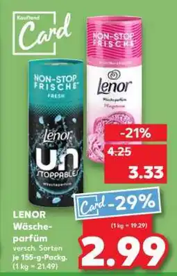 Kaufland LENOR Wäscheparfüm Angebot