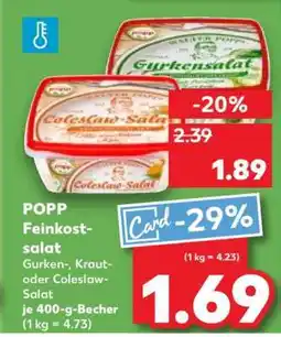 Kaufland popp Feinkostsalat Angebot