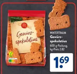 Aldi Süd WINTERTRAUM Gewürz-Spekulatius Angebot