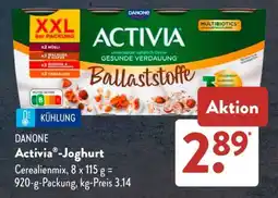Aldi Süd Activia -Joghurt Angebot
