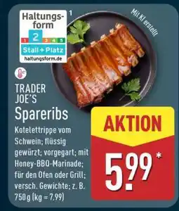 Aldi Nord TRADER JOE'S Spareribs Angebot