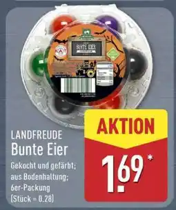 Aldi Nord LANDFREUDE Bunte Eier Angebot