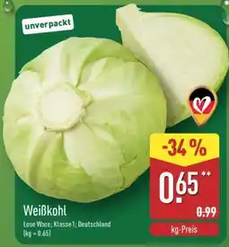 Aldi Nord Weißkohl Angebot
