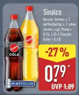 Aldi Nord Sinalco Angebot