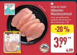 Aldi Nord MEINE METZGEREI Hähnchen-Minutensteak Angebot