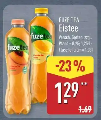 Aldi Nord Fuze Tea Eistee Angebot