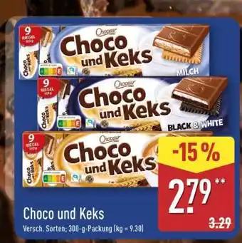 Aldi Nord Choco und Keks Angebot