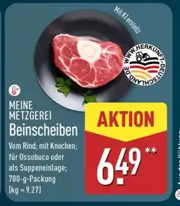 Aldi Nord MEINE METZGEREI Beinscheiben Angebot