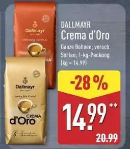 Aldi Nord Dallmayr Crema d’Oro Angebot