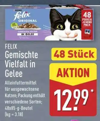 Aldi Nord Felix Gemischte Vielfalt in Gelee Angebot