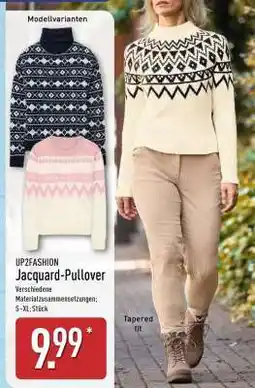 Aldi Nord UP2FASHION Jacquard-Pullover Angebot