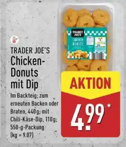 Aldi Nord TRADER JOE'S Chicken-Donuts mit Dip Angebot