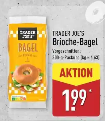 Aldi Nord TRADER JOE'S Brioche-Bagel Angebot