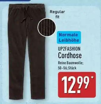 Aldi Nord UP2FASHION Cordhose Angebot
