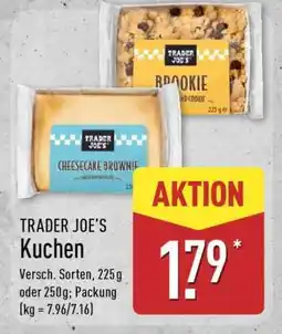 Aldi Nord TRADER JOE’S Kuchen Angebot