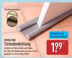 Aldi Nord WORKZONE Türbodendichtung Angebot
