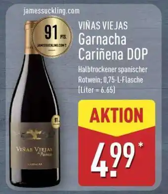 Aldi Nord VIÑAS VIEJAS Garnacha Cariñena DOP Angebot