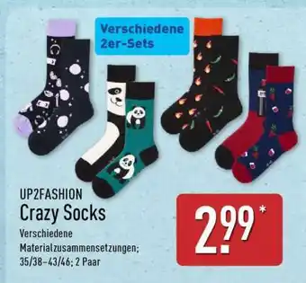 Aldi Nord UP2FASHION Crazy Socks Angebot