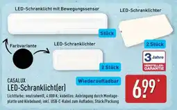 Aldi Nord CASALUX LED-Schranklicht(er) Angebot