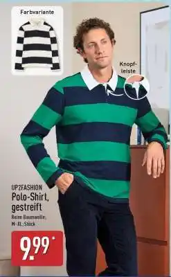 Aldi Nord UP2FASHION Polo-Shirt, gestreift Angebot