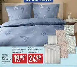 Aldi Nord NOVITESSE Jersey-Bettwäsche Angebot