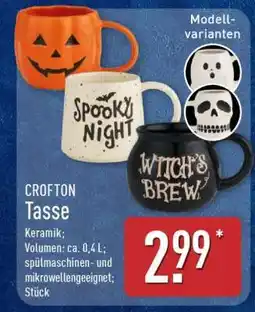 Aldi Nord CROFTON Tasse Angebot