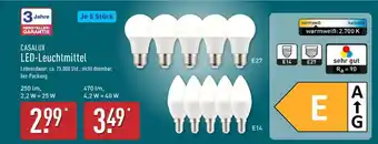 Aldi Nord CASALUX LED-Leuchtmittel Angebot