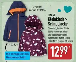 Aldi Nord CRANE Kleinkinder-Schneejacke Angebot