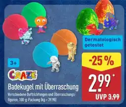 Aldi Nord Badekugel mit Überraschung Angebot